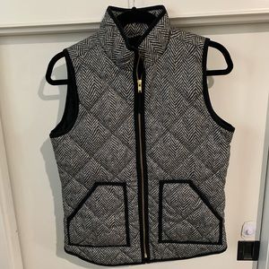 J. Crew Herringbone Vest